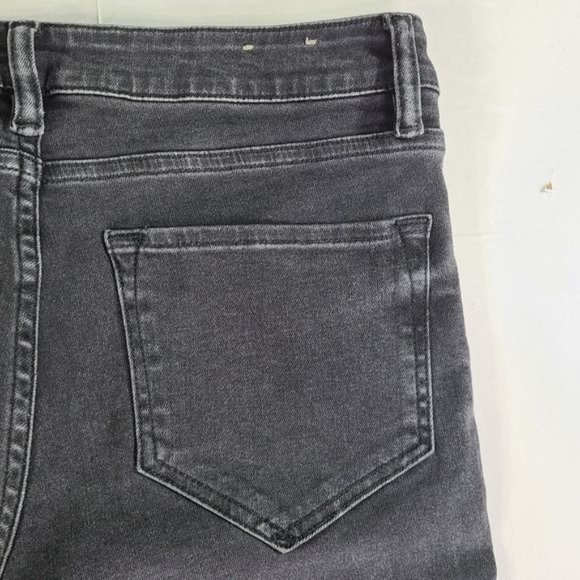 SOLD All Saints Dark Grey Skinny Jeans Sz 26 - Picture 9 of 11